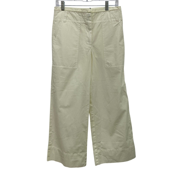 Proenza Schouler White Label Washed Cotton Pants Women's Size 6 New With Tags - Picture 1 of 8